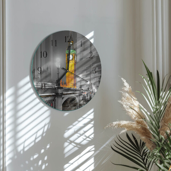 Wanduhr rund Big Ben