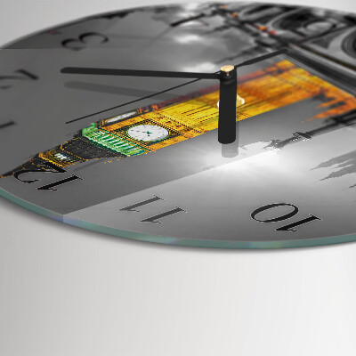 Wanduhr rund Big Ben