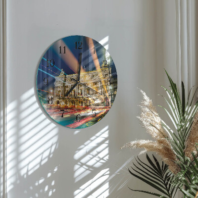 Wanduhr rund Licht