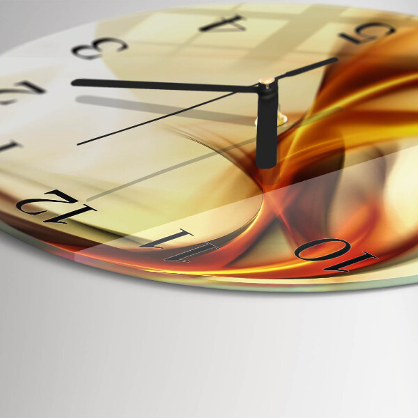 Wanduhr rund Abstraktion