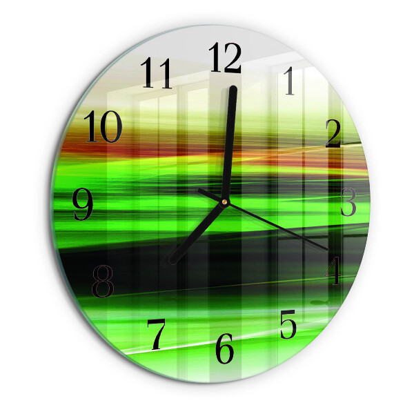 Wanduhr rund Abstraktion