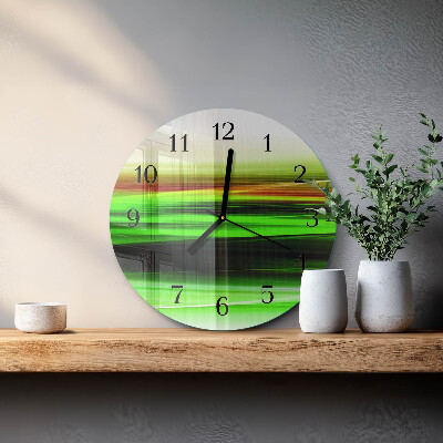 Wanduhr rund Abstraktion