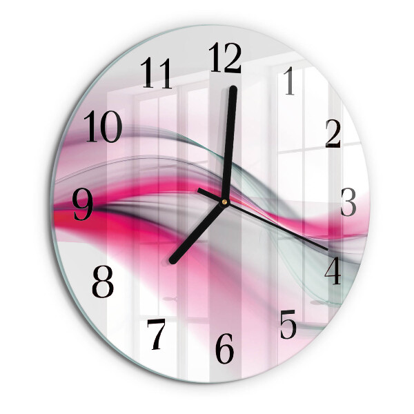 Wanduhr rund Abstraktion