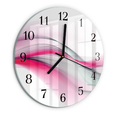 Wanduhr rund Abstraktion