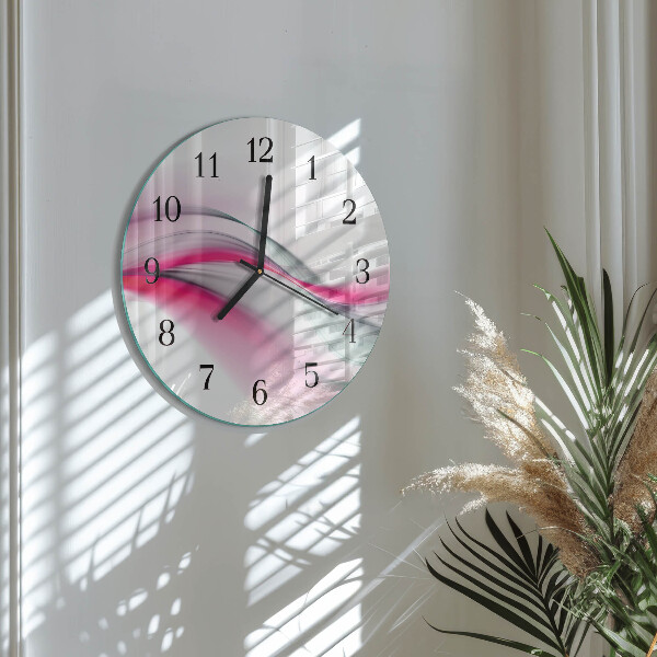 Wanduhr rund Abstraktion