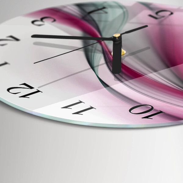 Wanduhr rund Abstraktion