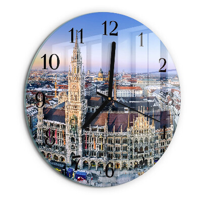 Wanduhr rund Horizont