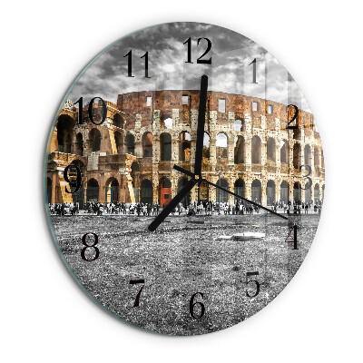 Wanduhr rund Kolosseum