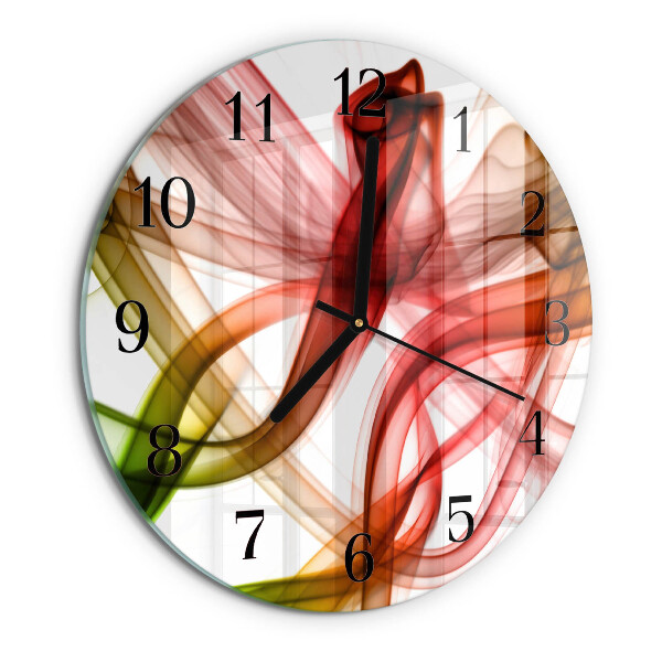 Wanduhr rund Abstraktion