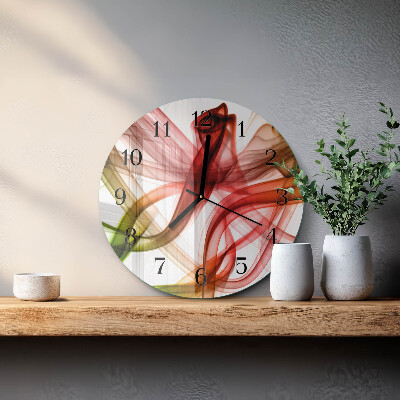 Wanduhr rund Abstraktion
