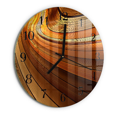 Wanduhr rund Abstraktion