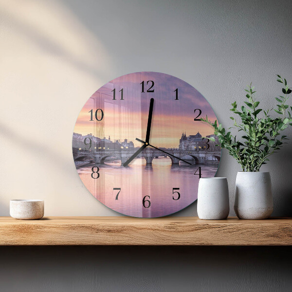 Wanduhr rund River City