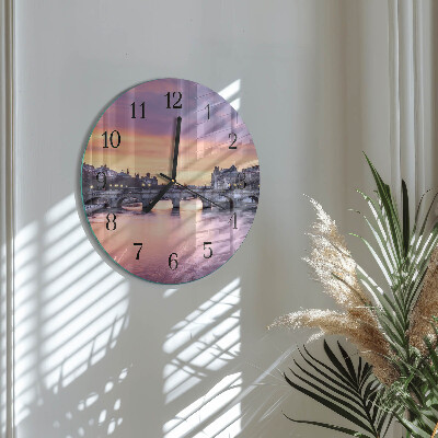 Wanduhr rund River City