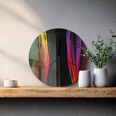 Wanduhr rund Abstraktion