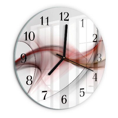 Wanduhr rund Abstraktion