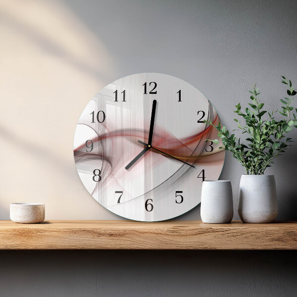 Wanduhr rund Abstraktion