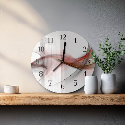 Wanduhr rund Abstraktion