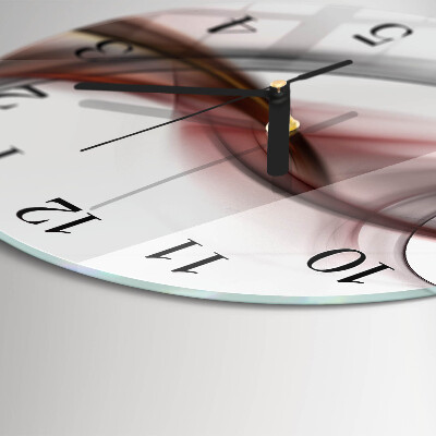 Wanduhr rund Abstraktion