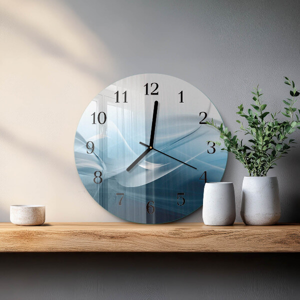 Wanduhr rund Abstraktion