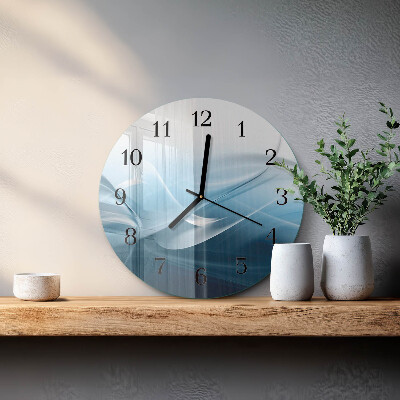 Wanduhr rund Abstraktion