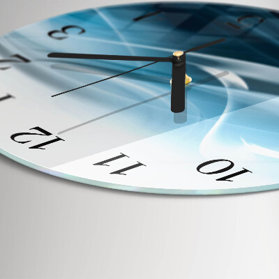 Wanduhr rund Abstraktion