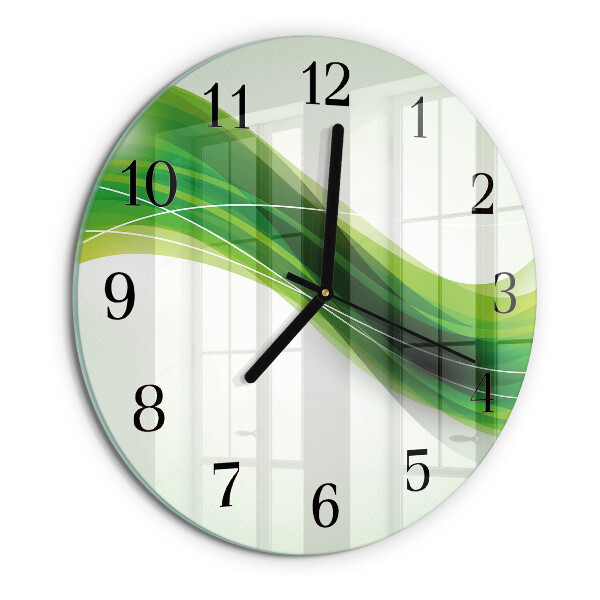 Wanduhr rund Abstraktion