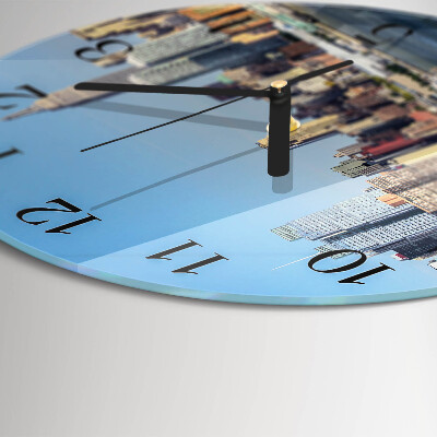 Wanduhr rund Horizont