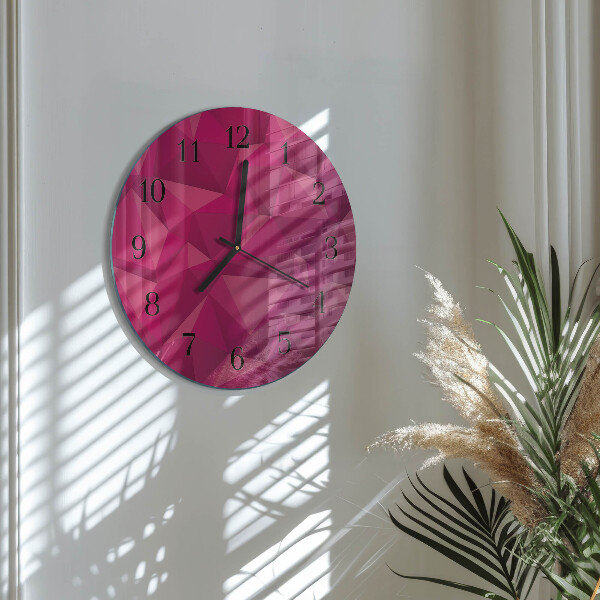 Wanduhr rund Abstraktion