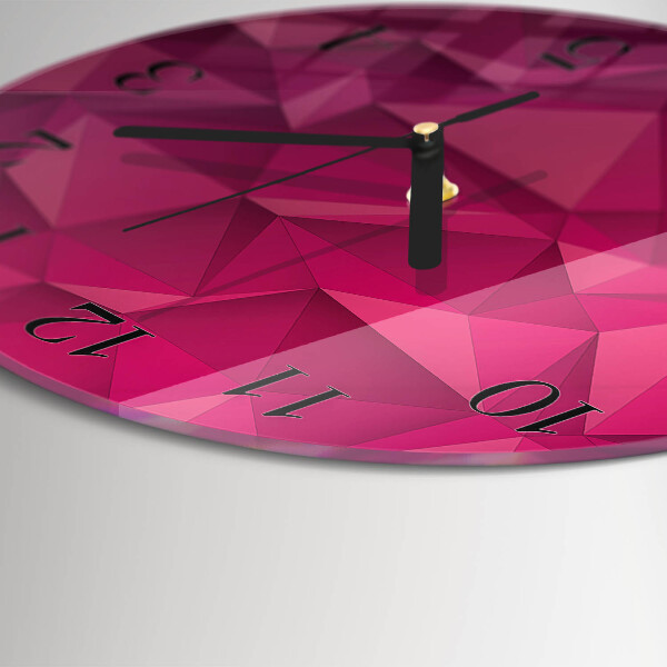 Wanduhr rund Abstraktion