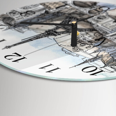 Wanduhr rund Denkmäler