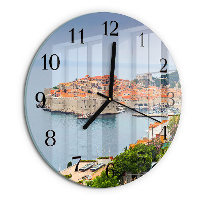 Wanduhr rund Naturpfad