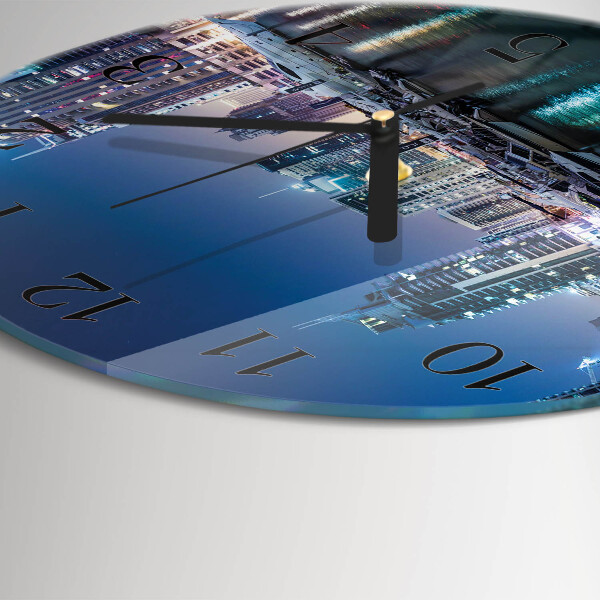 Wanduhr rund Horizont