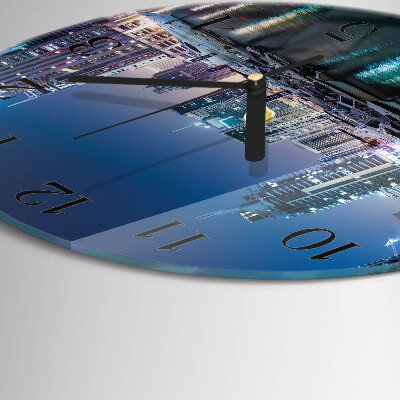 Wanduhr rund Horizont