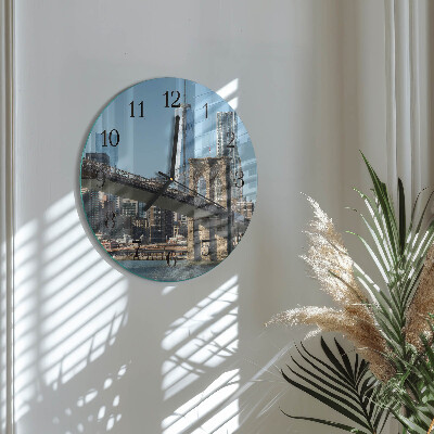 Wanduhr rund Horizont