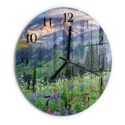 Wanduhr rund Wiesenberg