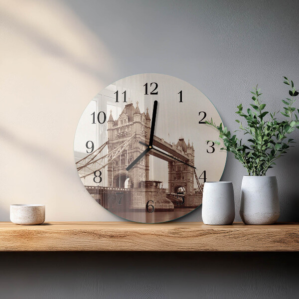 Wanduhr rund Horizont