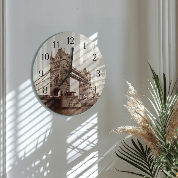 Wanduhr rund Horizont