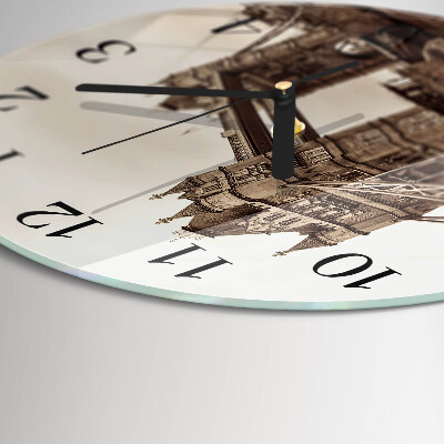 Wanduhr rund Horizont