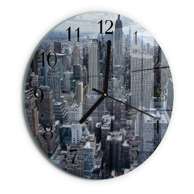 Wanduhr rund Horizont