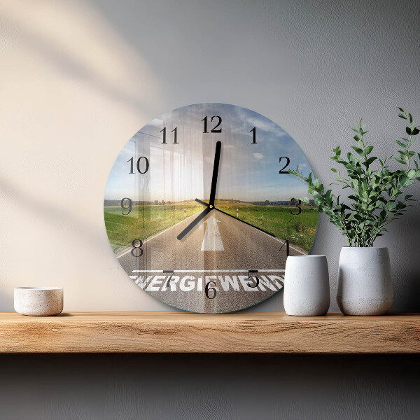 Wanduhr rund Pfadfeld