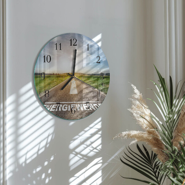 Wanduhr rund Pfadfeld