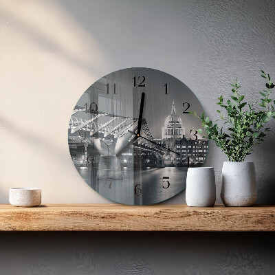 Wanduhr rund Horizont