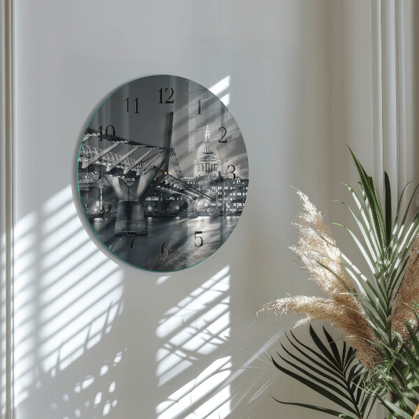 Wanduhr rund Horizont