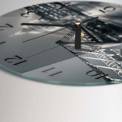 Wanduhr rund Horizont