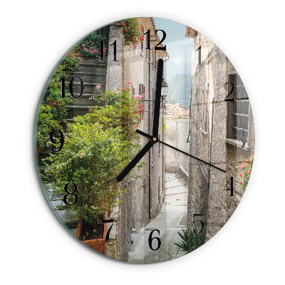 Wanduhr rund Griechenland