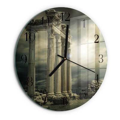 Wanduhr rund Akropolis