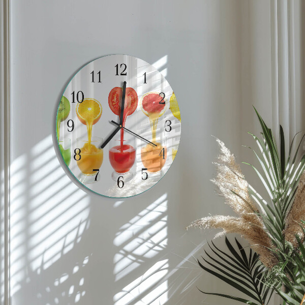 Wanduhr rund Saft