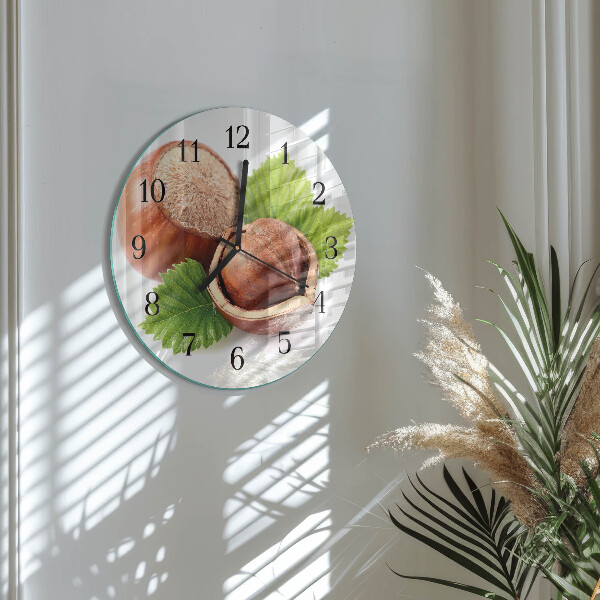Wanduhr rund Sandsteine