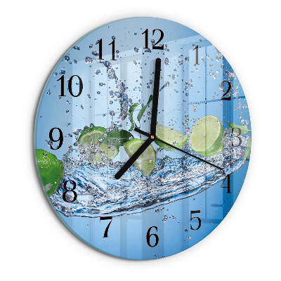 Wanduhr rund Limes