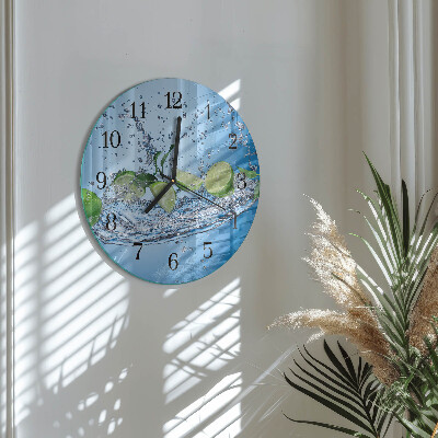 Wanduhr rund Limes